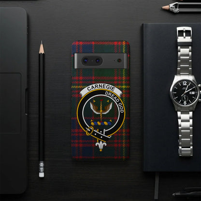 Carnegie Dread God Tartan Phone Case Design
