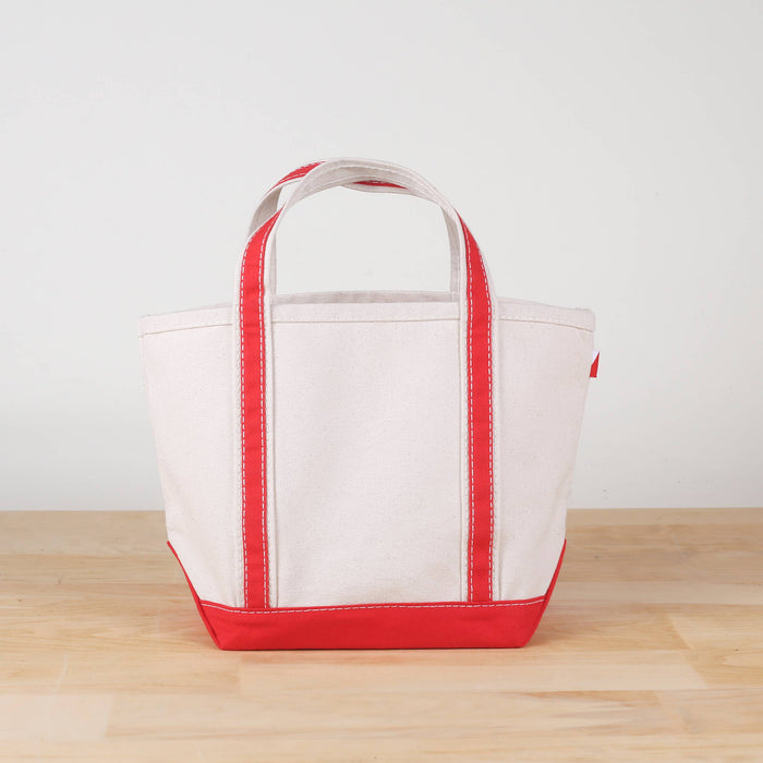 Classic ShoreBags Canvas Tote Mini: Red