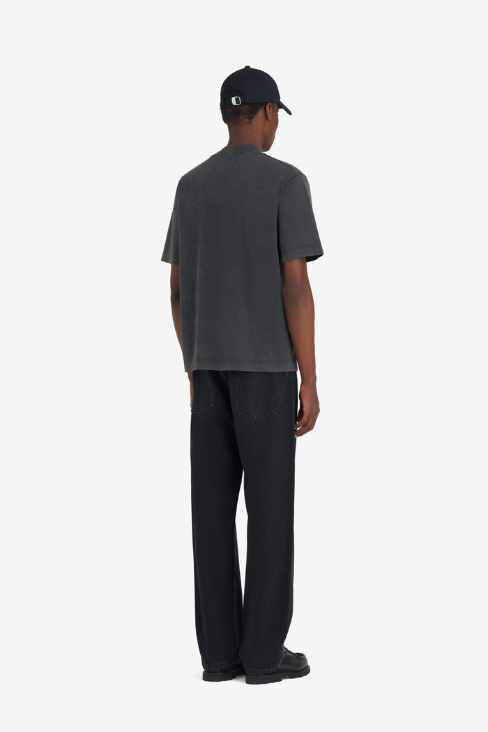 ETUDES STUDIO CLASSIC TEE SHIRT E FADED BLACK 4