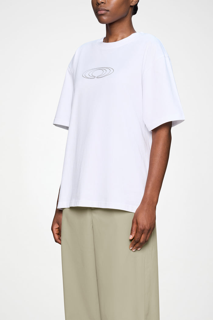 RAINS Classic T-shirt Splash White Short Sleeve