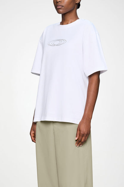 RAINS Classic T-shirt Splash White Short Sleeve