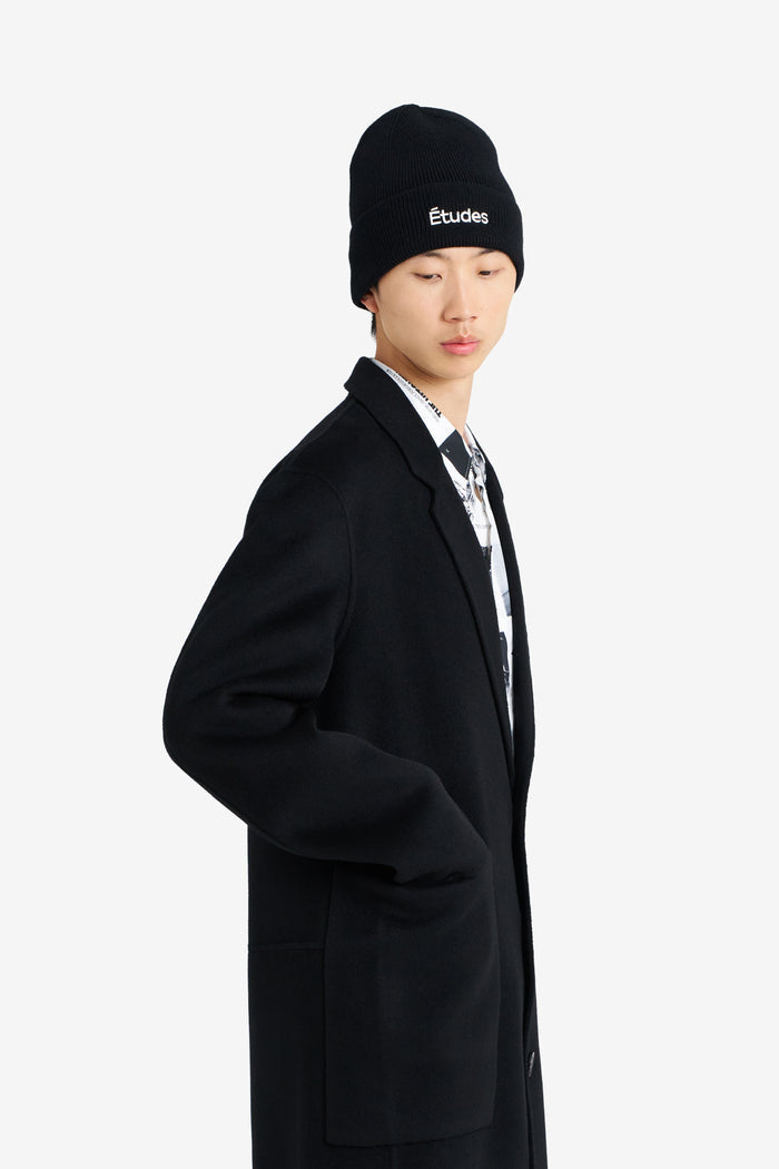 ETUDES STUDIO CLASSIC WOOL COAT BLACK 4