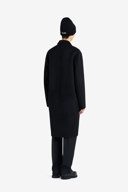 ETUDES STUDIO CLASSIC WOOL COAT BLACK 6
