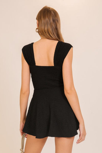 Classy Sass Black Skort Dress-Cute-Trendy-Shop-Womens-Boutique-Clothing-Store