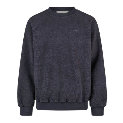Cleptomanicx Flaneur Crewneck Blue Graphite