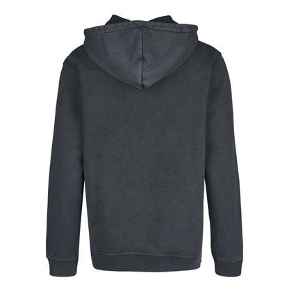 Cleptomanicx Ligull Washed Boxy Hoodie Blue Graphite