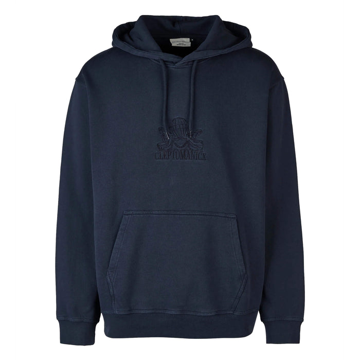 Cleptomanicx Residence Hoodie Sky Captain