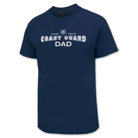 Coast Guard Dad T-Shirt (Navy)