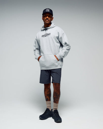 Coast To Coast - Unisex Hoodie V2 - Light Grey Marle