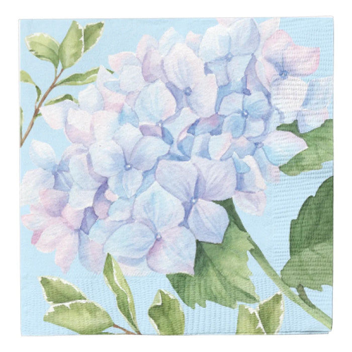 Cocktail Napkin, Hydrangeas