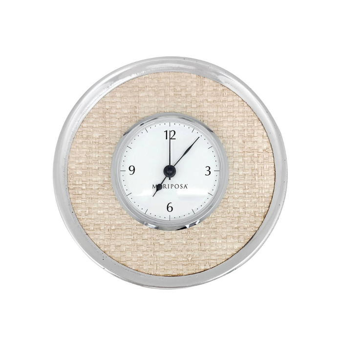Coconut Grove Signature Round Clock - Becket Hitch