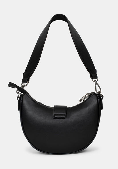 Colette Rat Zip Triangle Hardware Shoulder Bag