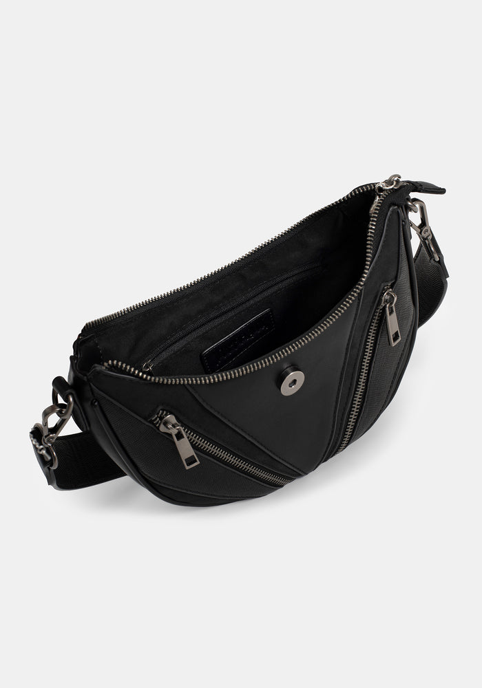Colette Rat Zip Triangle Hardware Shoulder Bag