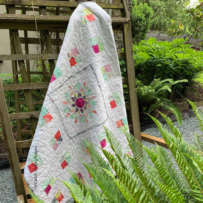 Color Burst Quilt Pattern