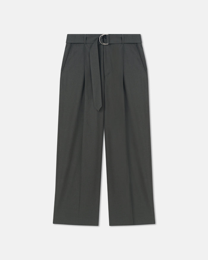 Colten - Belted pants - Dark Grey
