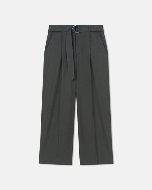 Colten - Belted pants - Dark Grey