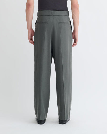 Colten - Belted pants - Dark Grey