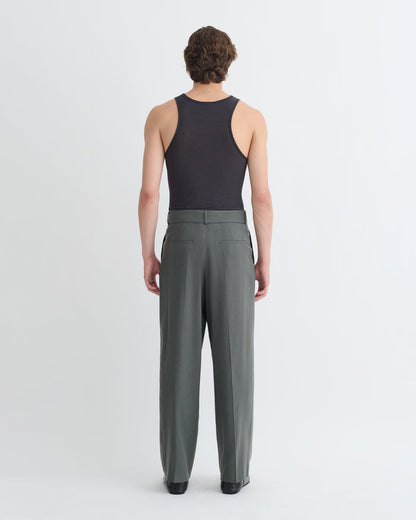 Colten - Belted pants - Dark Grey