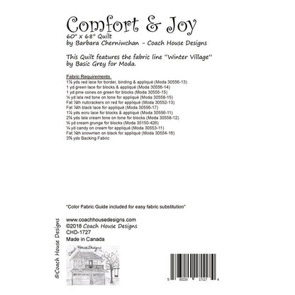 Comfort & Joy Downloadable PDF Quilt Pattern