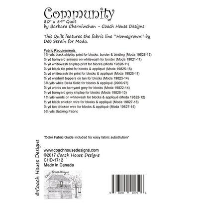 Community Downloadable PDF Quilt Pattern