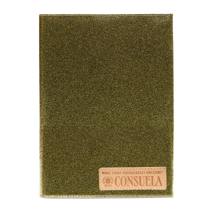 Oly Consuela Notebook, Gold shiny notebook