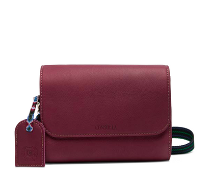 Consuela ON THE TOWN Plum BAG