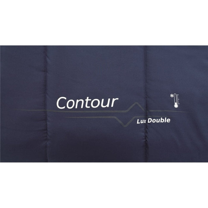 Contour Lux Double Sleeping Bag - Imperial Blue