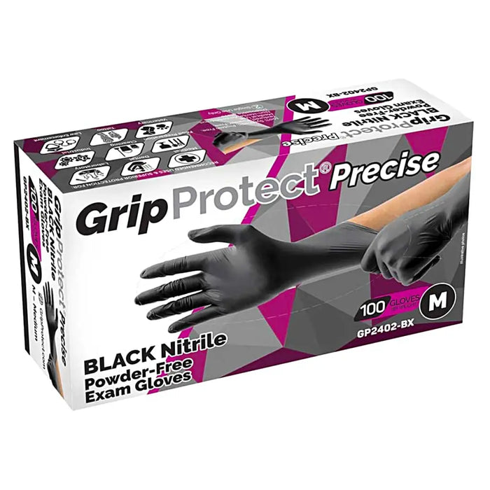 Cool Care Plus Clipper Spray + two Black Nitrile Barber Gloves Bundle BUYBARBER.COM