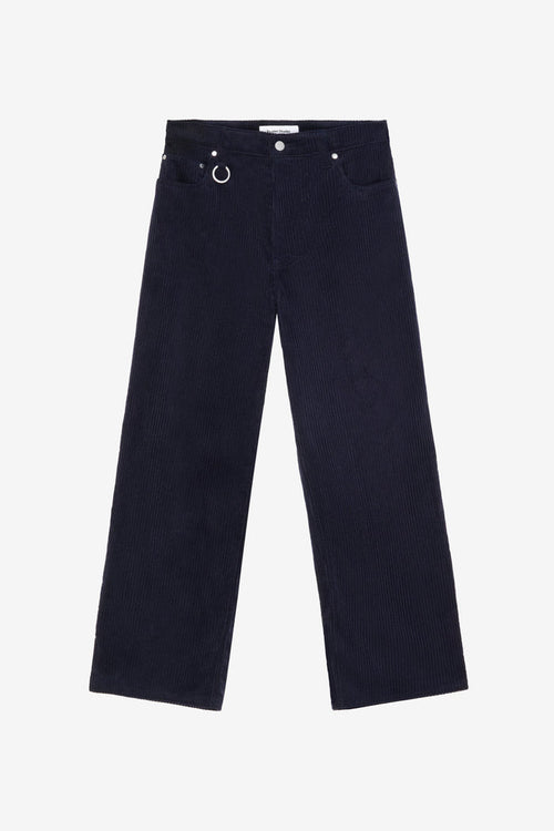 ETUDES STUDIO CDR LOOSE 5 POCKETS PANT NAVY 1