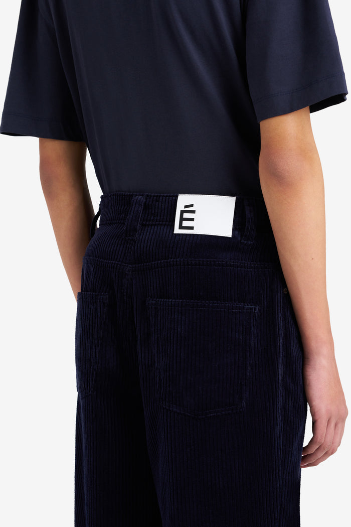 ETUDES STUDIO CDR LOOSE 5 POCKETS PANT NAVY 6