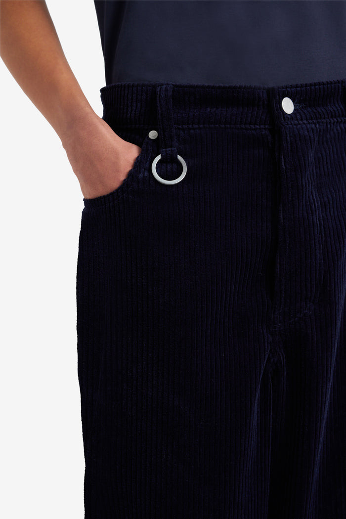 ETUDES STUDIO CDR LOOSE 5 POCKETS PANT NAVY 5