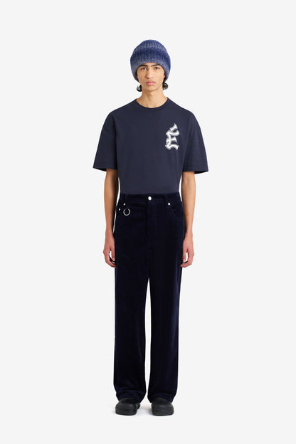 ETUDES STUDIO CDR LOOSE 5 POCKETS PANT NAVY 7