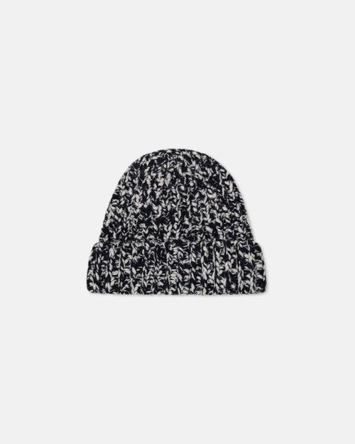 Corey - Beanie hat - Black/White