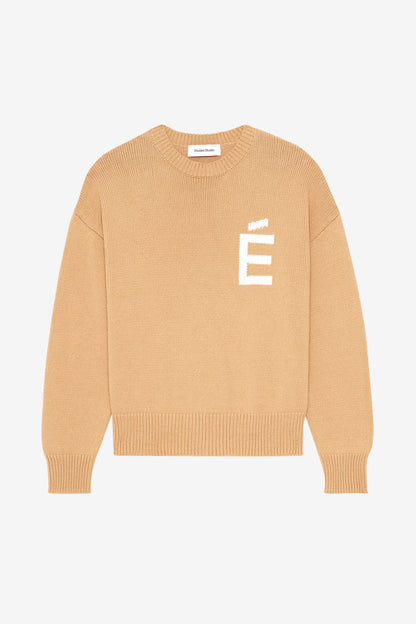 ETUDES STUDIO COTTON ROUNDNECK CAMEL 1