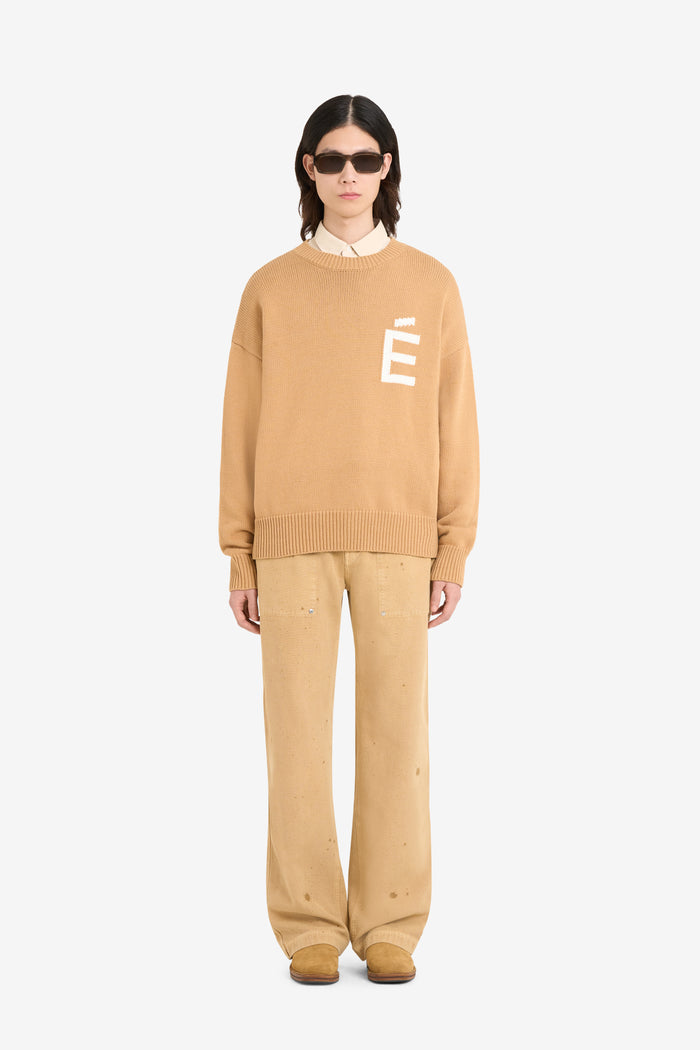 ETUDES STUDIO COTTON ROUNDNECK CAMEL 2