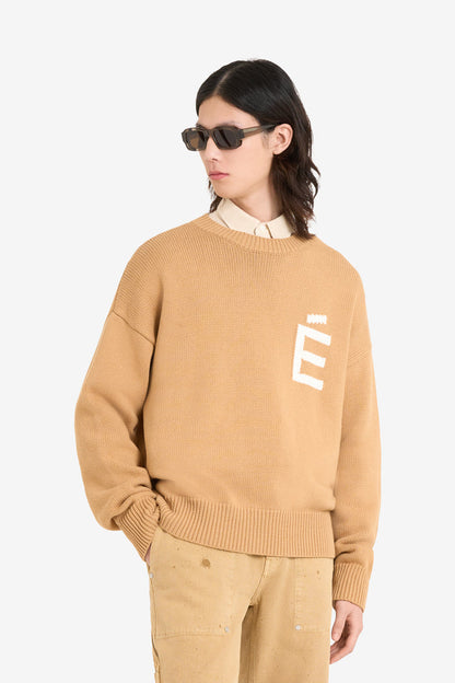 ETUDES STUDIO COTTON ROUNDNECK CAMEL 3