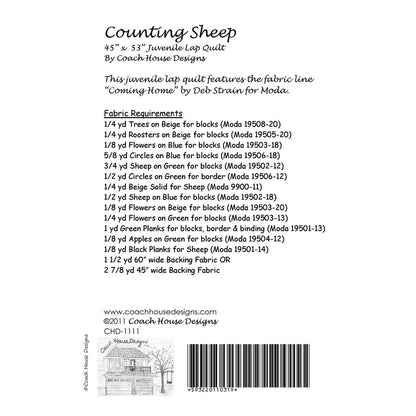 Counting Sheep Quilt Pattern