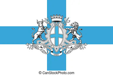 Courtesy Flag - Marseille.