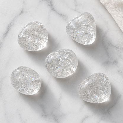 Crack Crystal Tumbled Crystals (Energy Amplification and Programmability)