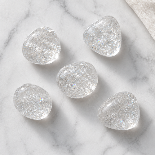 Crack Crystal Tumbled Crystals (Energy Amplification and Programmability)