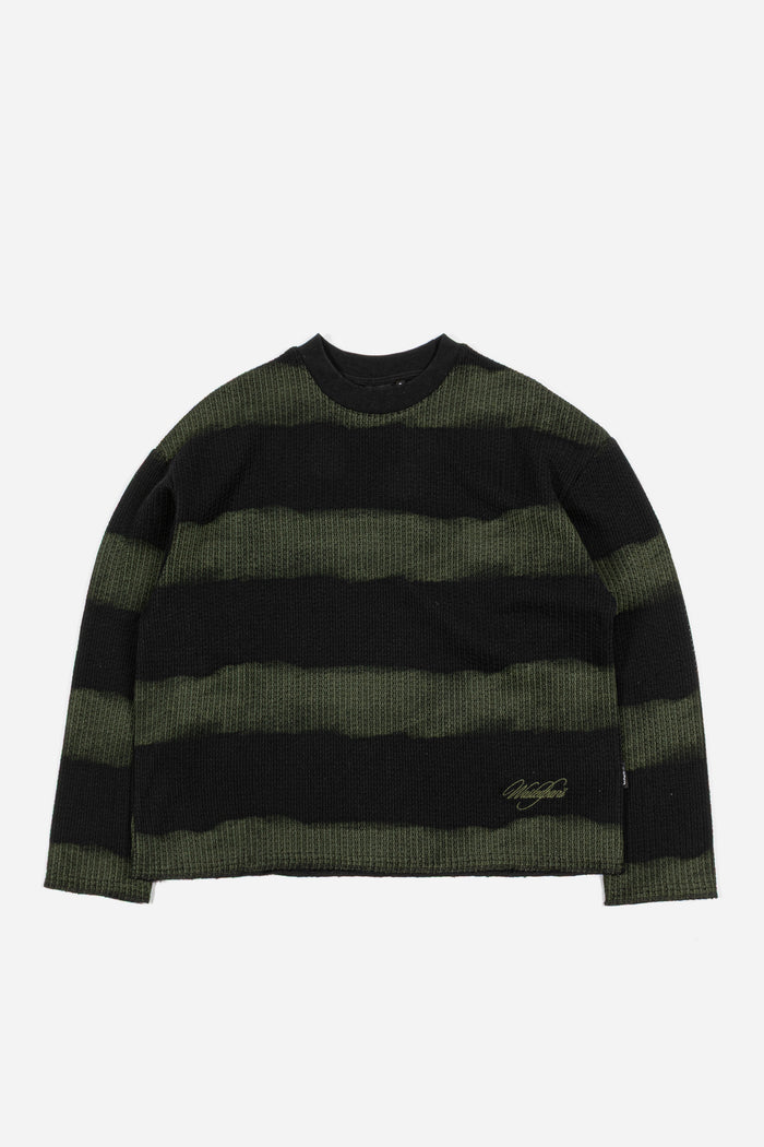 Crewneck Script Striped