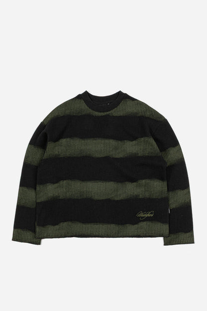 Crewneck Script Striped