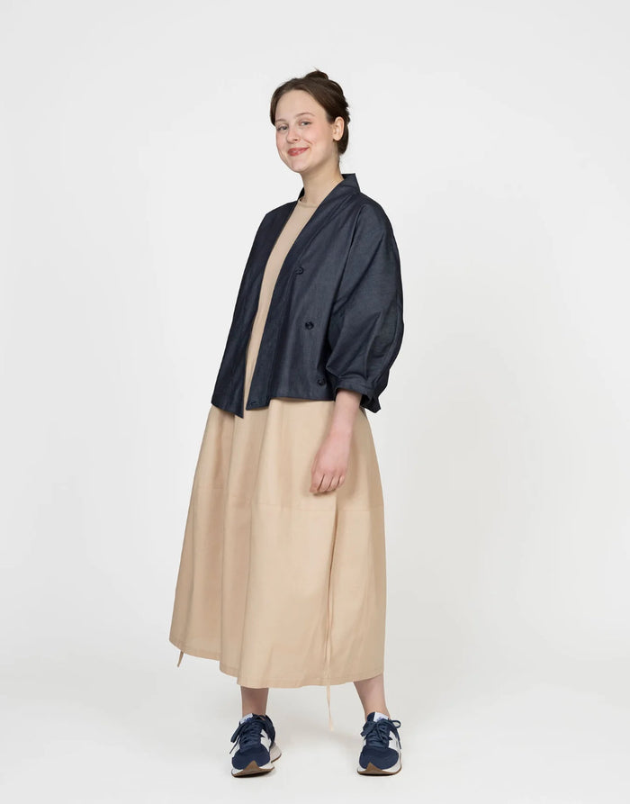 Cross-Over Shirt Paper Sewing Pattern, The Assembly Line