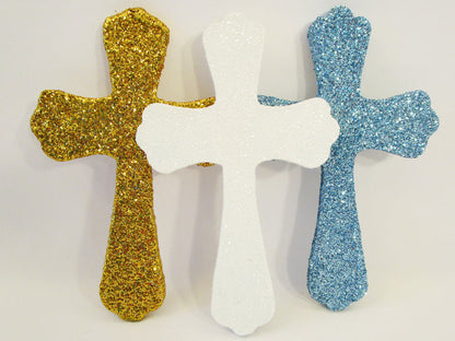 Cross with Scalloped Edges