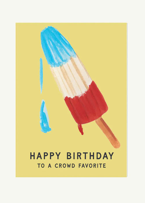 Crowd Favorite Birthday Card