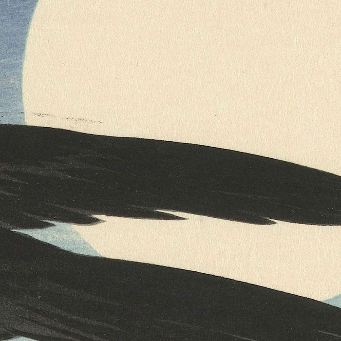 Crows at Full Moon by Ohara Koson, 1925