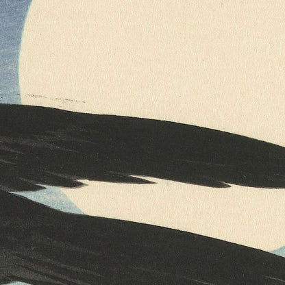 Crows at Full Moon by Ohara Koson, 1925