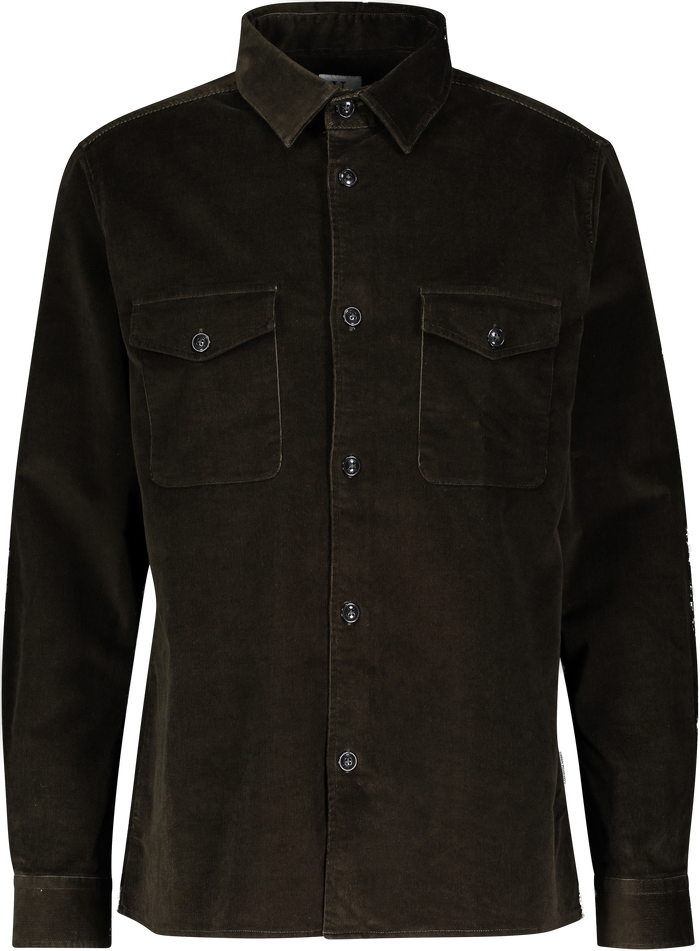 Urban Pioneers Male Curt Overshirt SHIRT OLIVE