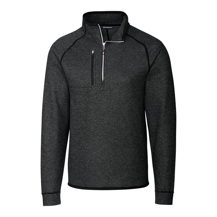 Cutter & Buck Tall Mainsail Sweater-Knit Half Zip Pullover Jacket