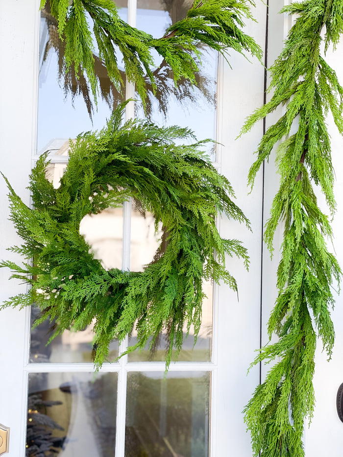 Cypress Wreath